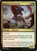 Raging Swordtooth (XLN-226) - Ixalan