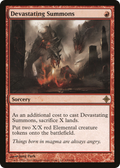 Devastating Summons (ROE-140) - Rise of the Eldrazi Foil