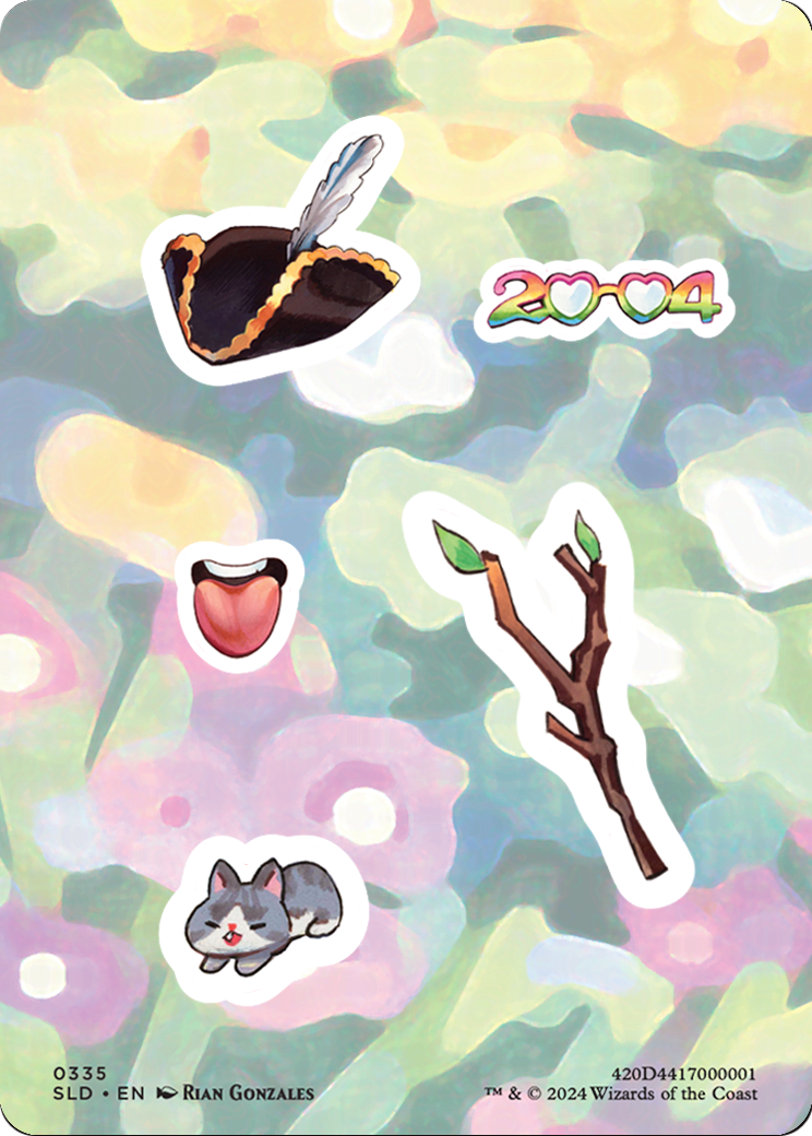 Sticker Sheet (0335) (SLD-335) - Secret Lair Drop