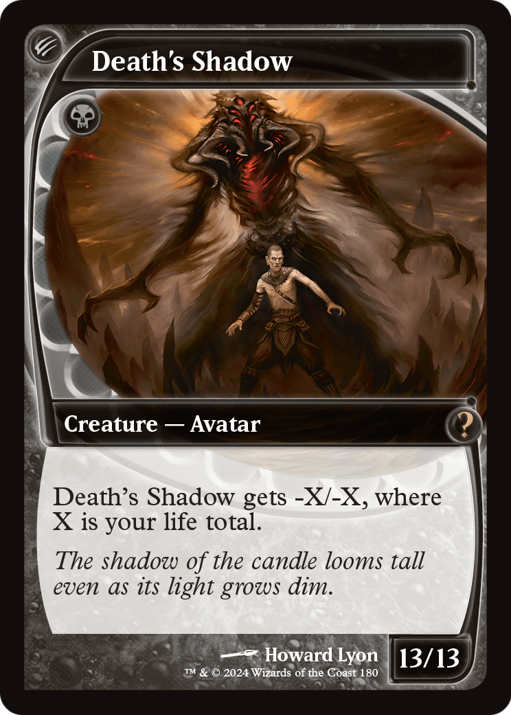 Death's Shadow (Future Sight) (MB2-180) - Mystery Booster 2