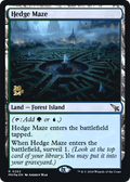 Hedge Maze (PRE-262) - Murders at Karlov Manor Promos Foil
