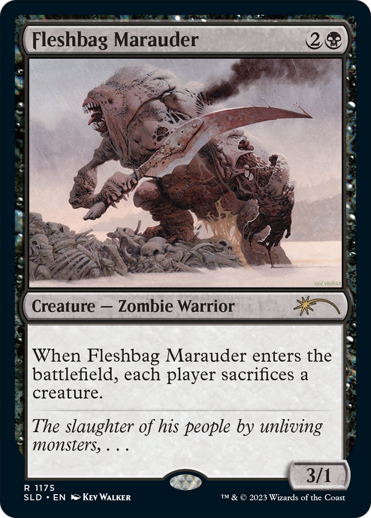 Fleshbag Marauder (SLD-1175) - Secret Lair Drop: (Full Art) Foil