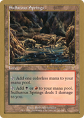 Sulfurous Springs - 2001 Tom van de Logt (7ED) (WCD-) - World Championship Decks 2001