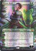 Vivien Reid (Borderless) (Mana Foil) (FDN-421) - Foundations Foil