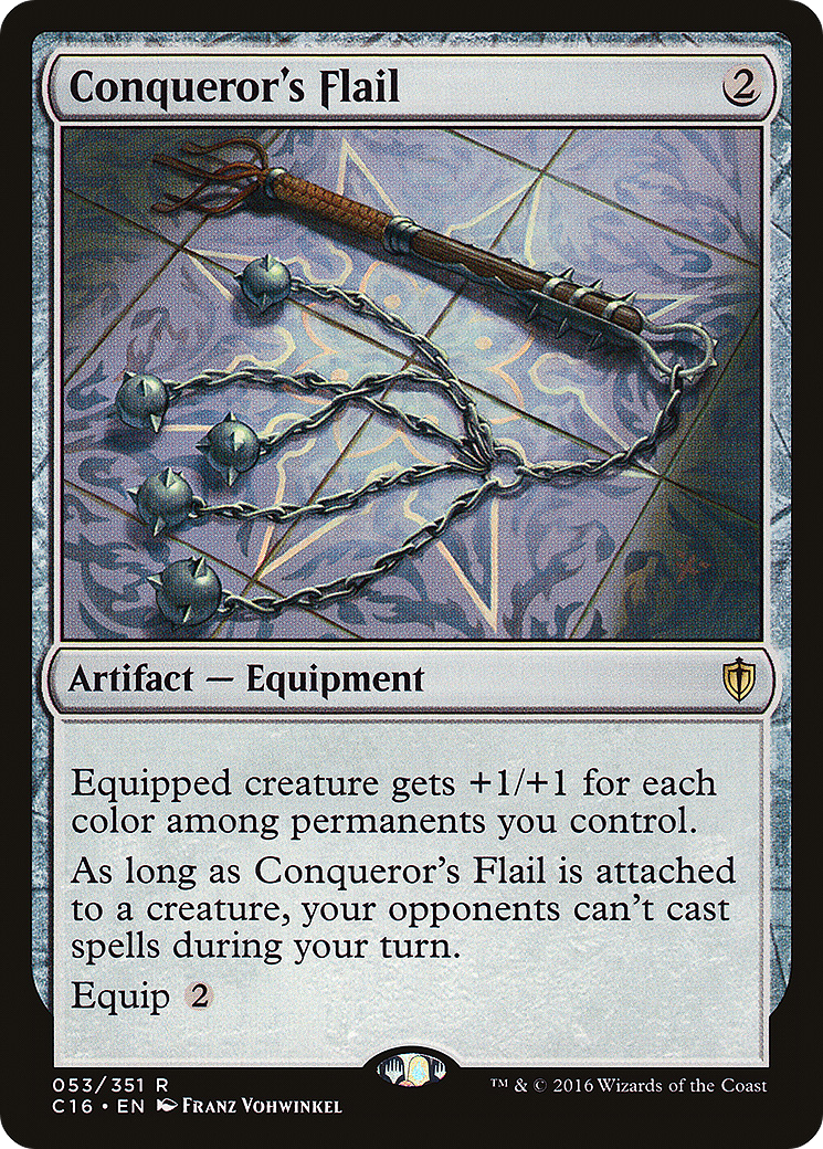 Conqueror's Flail (C16-053) - Commander 2016