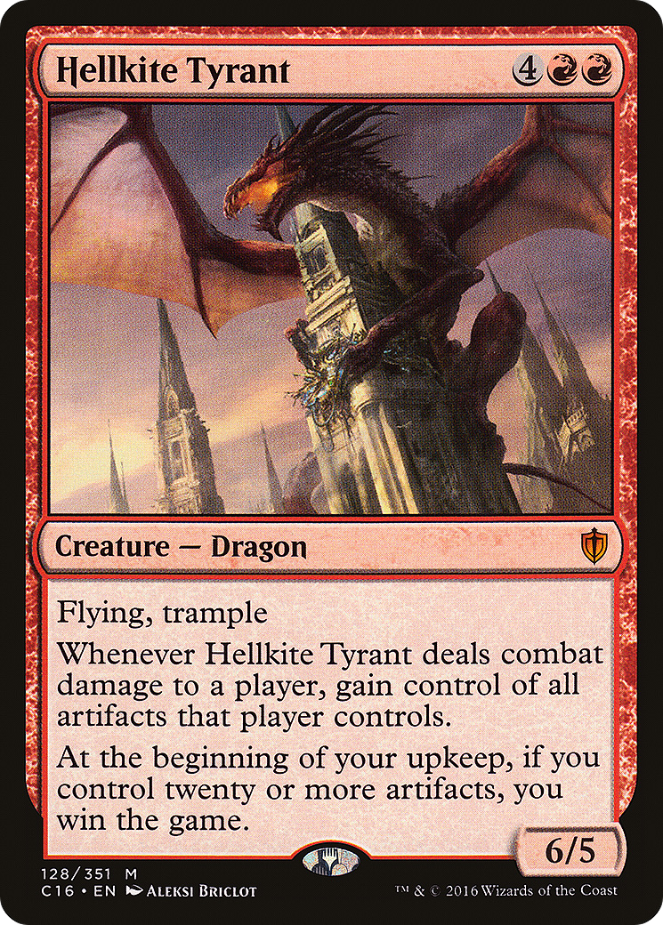 Hellkite Tyrant (C16-128) - Commander 2016