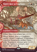 Mabel, Heir to Cragflame (Showcase) (BLB-336) - Bloomburrow: (Showcase) (Borderless)