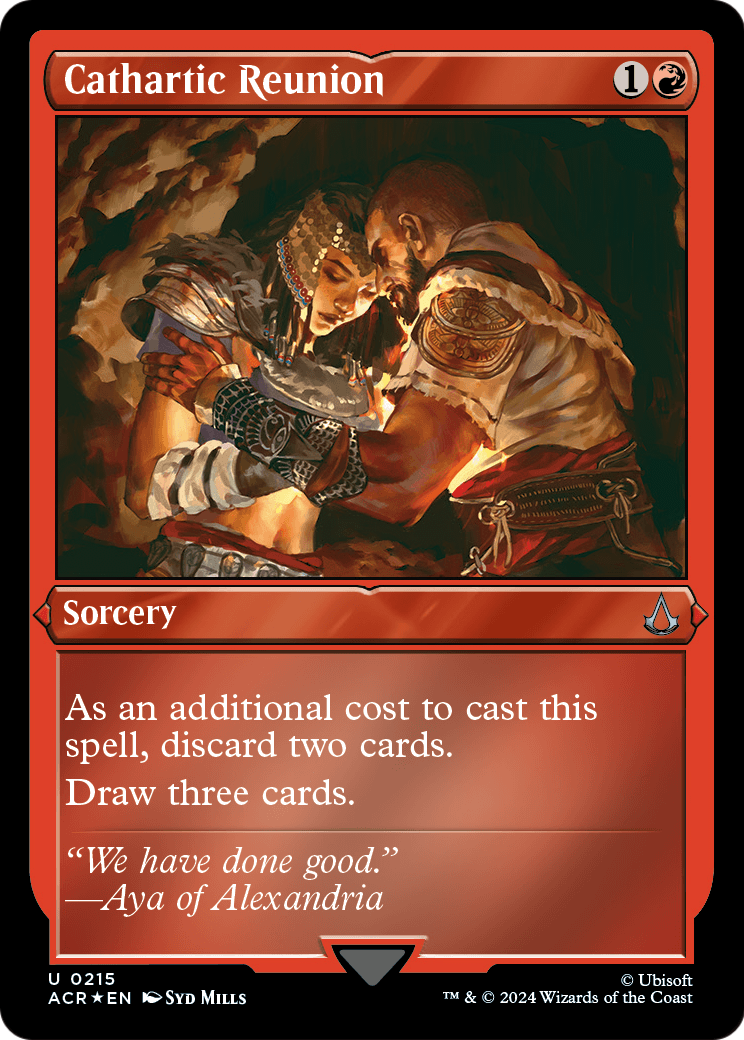 Cathartic Reunion (Foil Etched) (ACR-215) - Assassin's Creed Foil