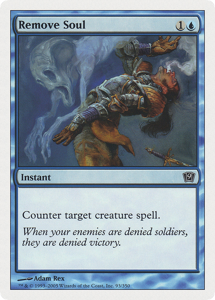 Remove Soul (9ED-093) - 9th Edition