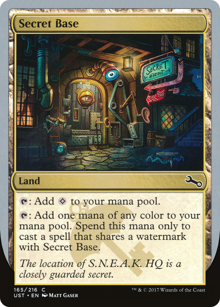 Secret Base (B) (UST-165B) - Unstable