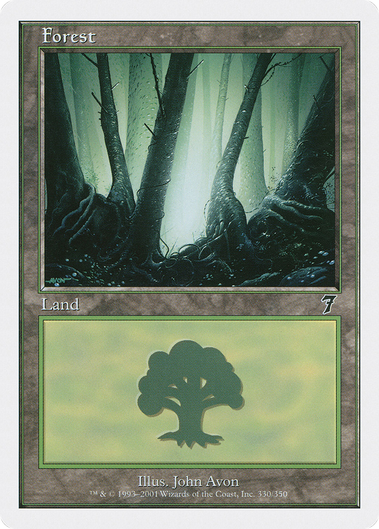 Forest (7ED-330) - 7th Edition Foil