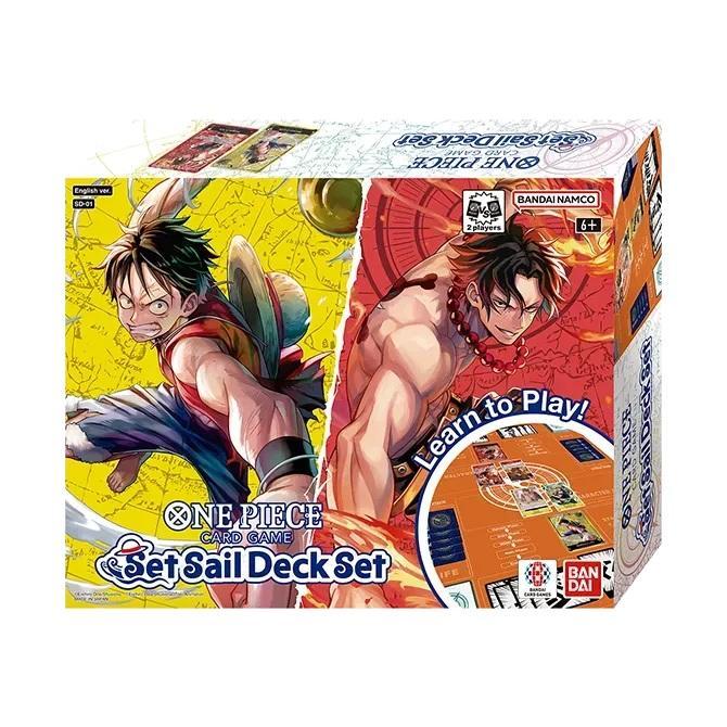 One Piece TCG: Learn to Play Set Sail Deck Set