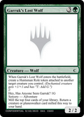 Garruk's Lost Wolf (UNK-) - Unknown Event
