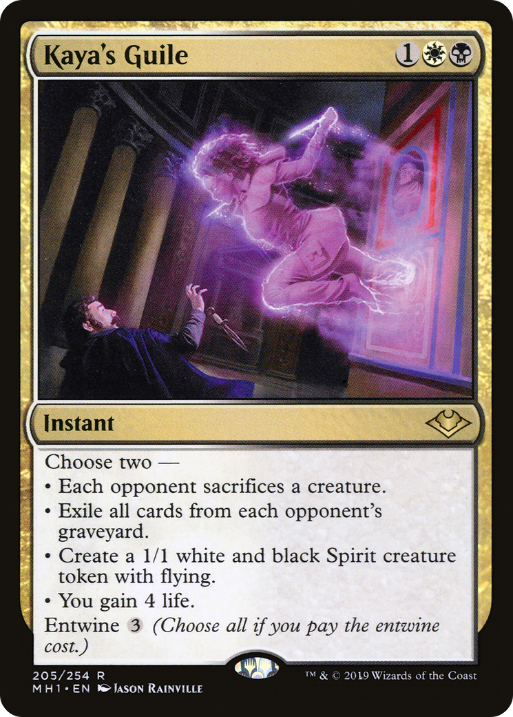 Kaya's Guile (MH1-205) - Modern Horizons Foil