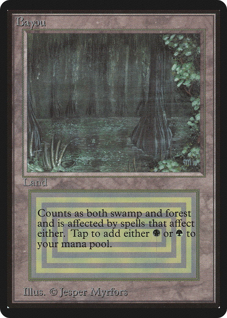 Bayou (LEB-) - Limited Edition Beta