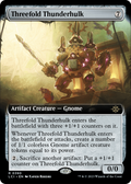 Threefold Thunderhulk (Extended Art) (LCI-390) - The Lost Caverns of Ixalan: (Extended Art) Foil