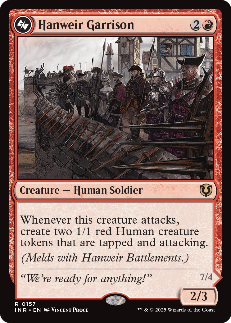 Hanweir Garrison (INR-157) - Innistrad Remastered Foil