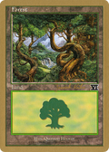 Forest (347) - 2000 Janosch Kuhn (6ED) (WCD-) - World Championship Decks 2000