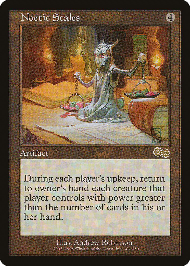 Noetic Scales (USG-304) - Urza's Saga