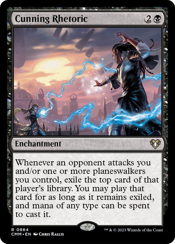Cunning Rhetoric (CMM-864) - Commander Masters