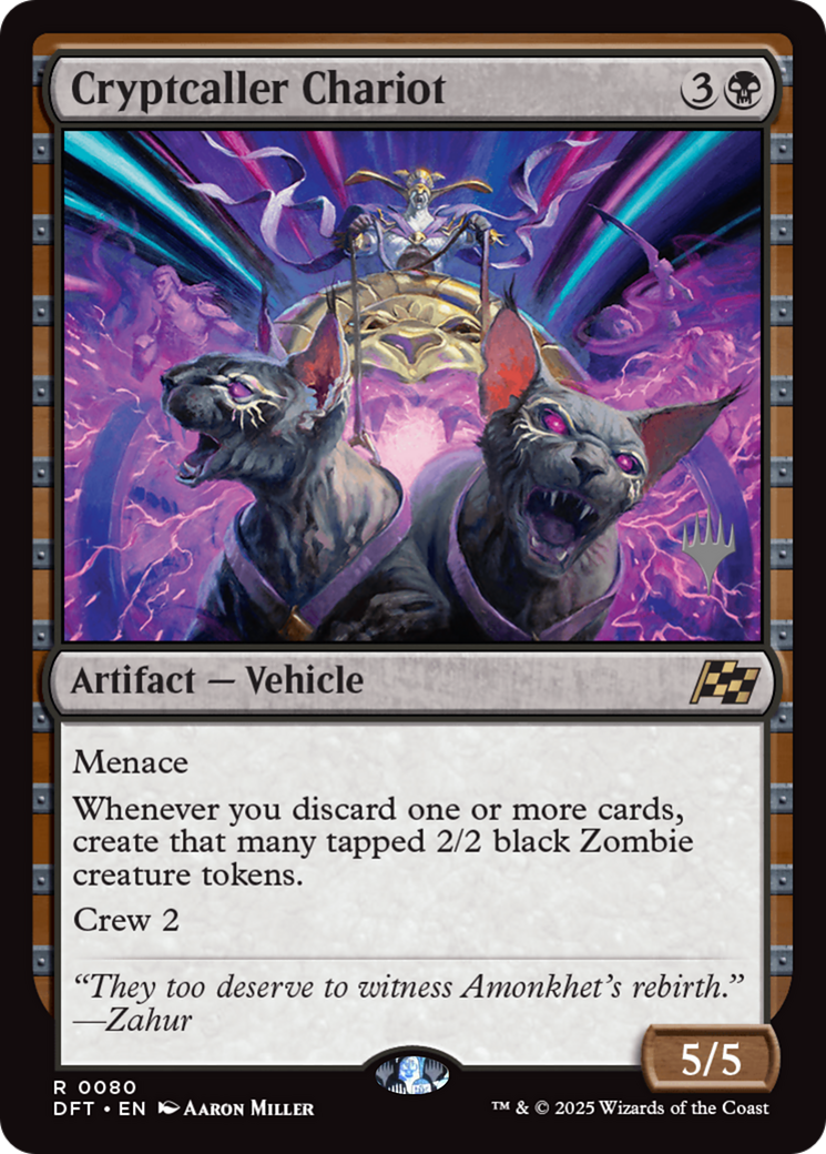 Cryptcaller Chariot (PPDFT-080) - Promo Pack: Aetherdrift