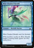 Mist-Cloaked Herald (RIX-043) - Rivals of Ixalan Foil