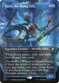 Kiora, the Rising Tide (Borderless) (Mana Foil) (FDN-377) - Foundations Foil