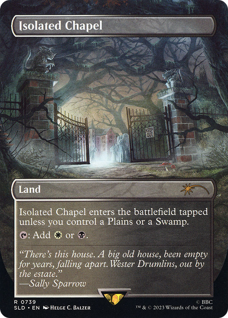 Isolated Chapel (SLD-739) - Secret Lair Drop (Borderless)