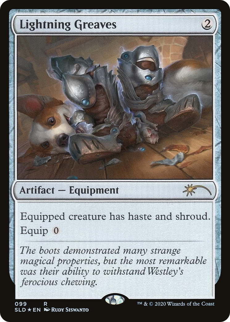 Lightning Greaves (099) (SLD-099) - Secret Lair Drop