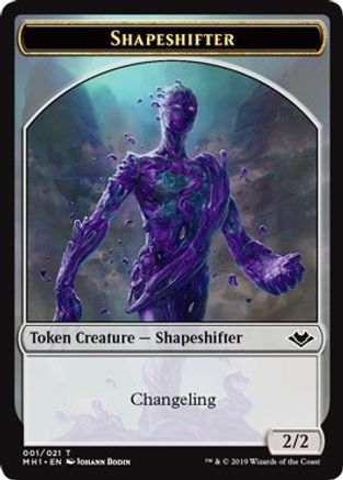 Shapeshifter Token (MH1-001) - Modern Horizons Foil