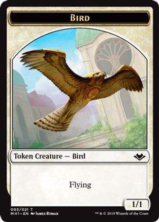 Bird // Spider Double-Sided Token (MH1-3 // 14) - Modern Horizons