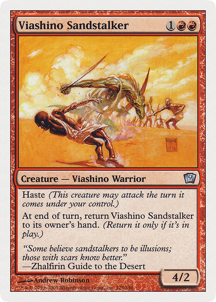 Viashino Sandstalker (9ED-225) - 9th Edition