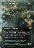 Galadhrim Brigade (Borderless) (Surge Foil) (LTC-546) - Tales of Middle-earth Commander Foil