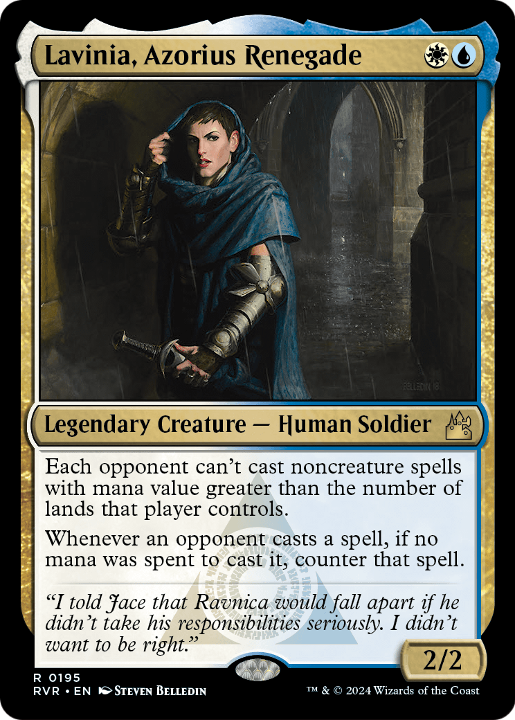 Lavinia, Azorius Renegade (RVR-195) - Ravnica Remastered