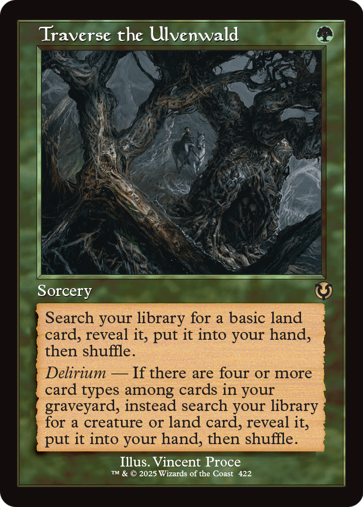 Traverse the Ulvenwald (Retro Frame) (INR-422) - Innistrad Remastered
