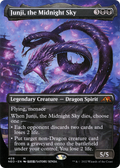 Junji, the Midnight Sky (Borderless) (NEO-409) - Kamigawa: Neon Dynasty