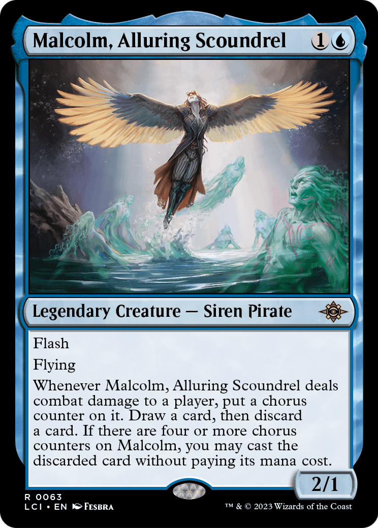 Malcolm, Alluring Scoundrel (LCI-063) - The Lost Caverns of Ixalan
