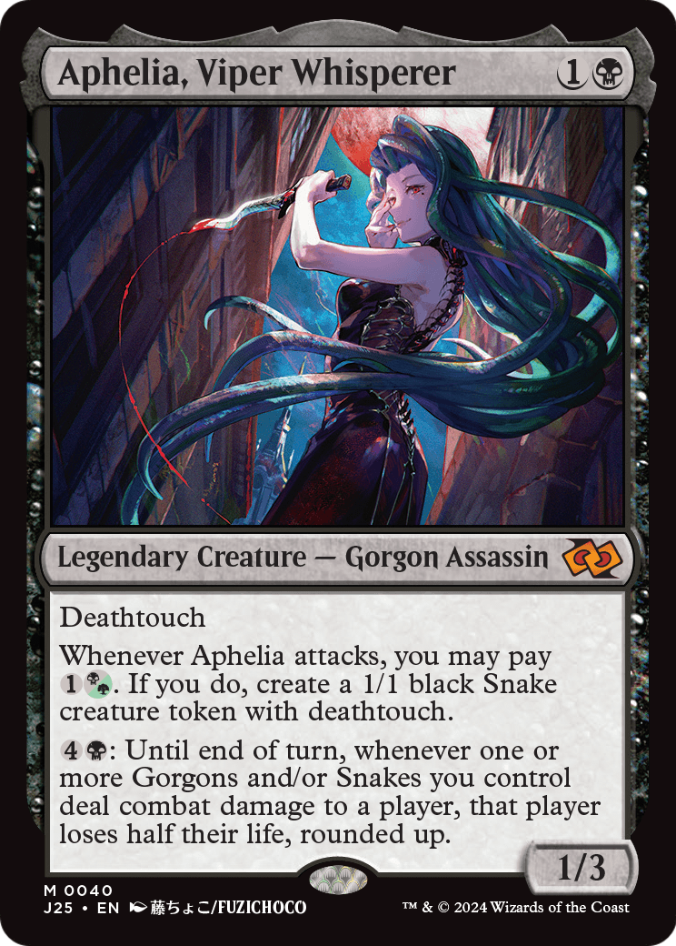 Aphelia, Viper Whisperer (Anime) (J25-040) - Foundations Jumpstart