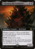 Asmodeus the Archfiend (Extended Art) (AFR-373) - Adventures in the Forgotten Realms: (Extended Art)