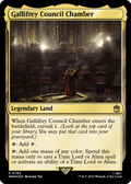 Gallifrey Council Chamber (Surge Foil) (WHO-793) - Doctor Who Foil