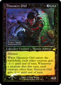 Massacre Girl (Retro Frame) (Serial Numbered) (RVR-328) - Ravnica Remastered Foil