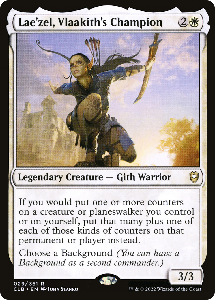 Lae'zel, Vlaakith's Champion (CLB-029) - Commander Legends: Battle for Baldur's Gate Foil
