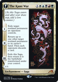 The Kami War (PRE-227) - Kamigawa: Neon Dynasty Promos: (fandfc, enchantment) Foil