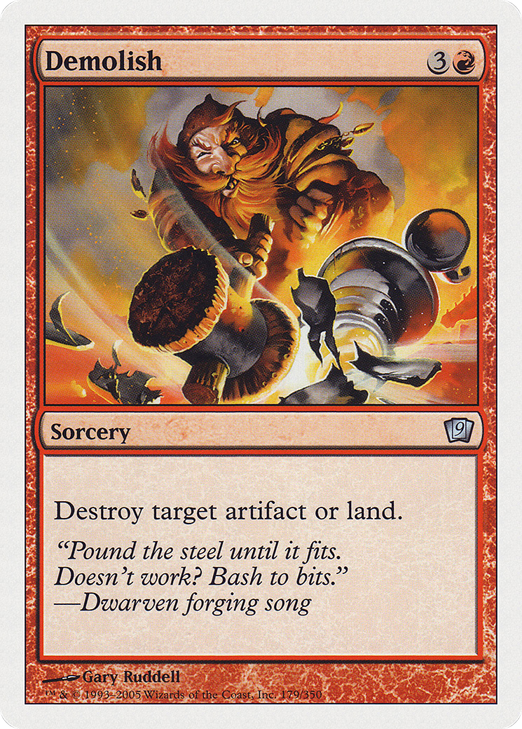 Demolish (9ED-179) - 9th Edition