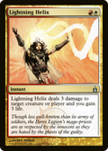 Lightning Helix (RAV-213) - Ravnica: City of Guilds Foil