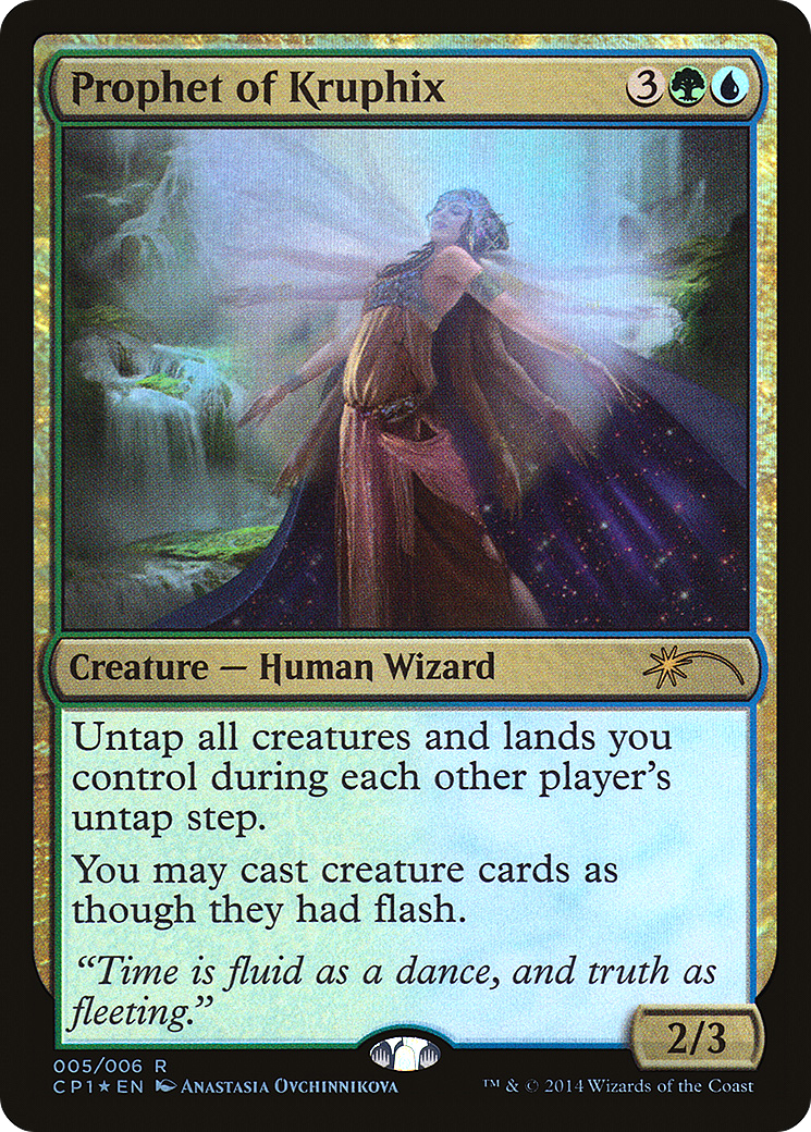 Prophet of Kruphix (UMP-005) - Magic 2015 Clash Pack Foil