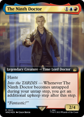 The Ninth Doctor (Extended Art) (Surge Foil) (WHO-1023) - Doctor Who: (Extended Art) Foil