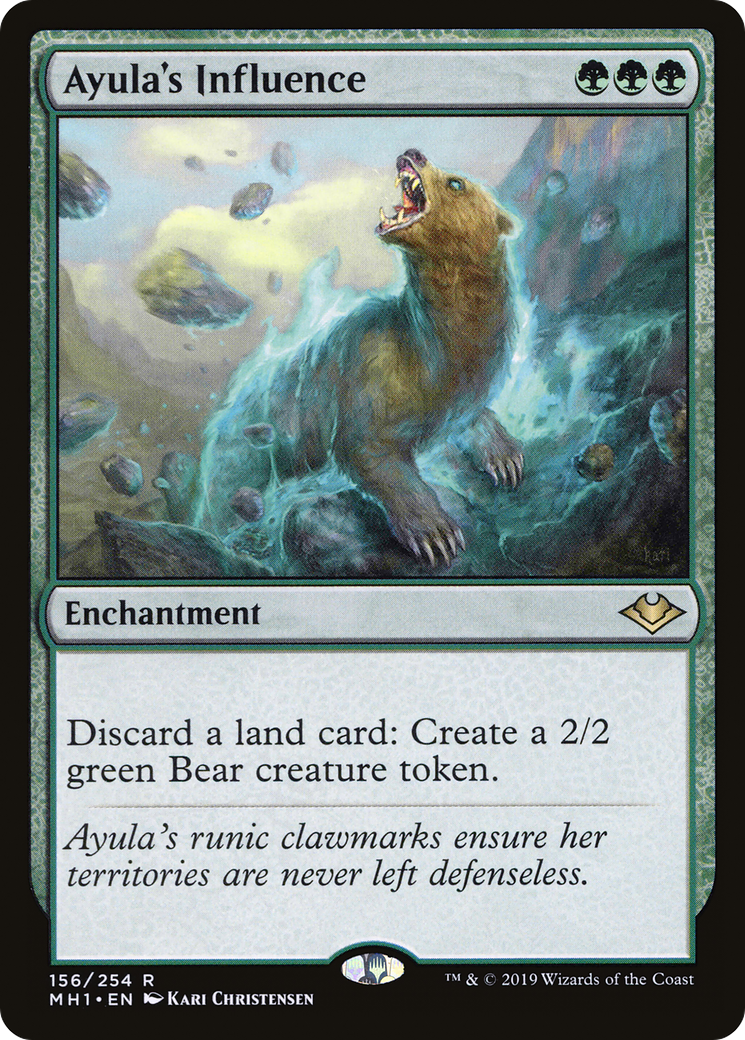 Ayula's Influence (MH1-156) - Modern Horizons Foil