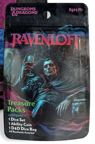 D&D The Mists of Ravenloft Treasure Pack Dice Set