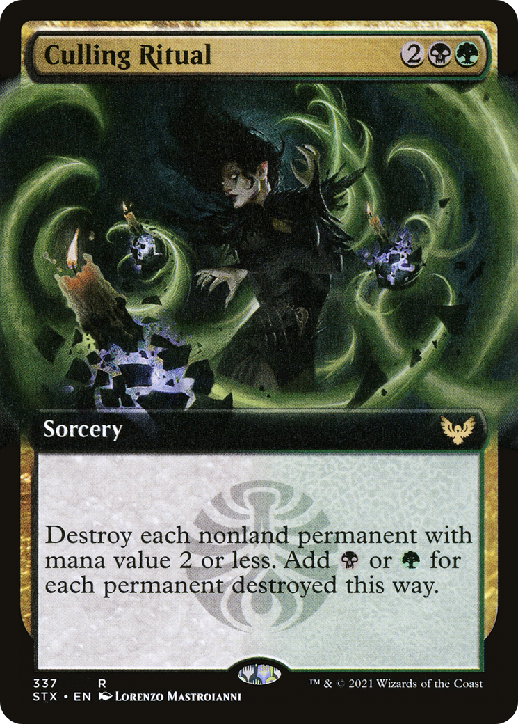 Culling Ritual (Extended Art) (STX-337) - Strixhaven: School of Mages: (Extended Art)